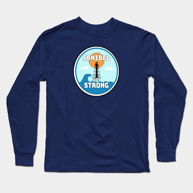 SANIBEL STRONG IAN Long Sleeve T-Shirt by Trent Tides